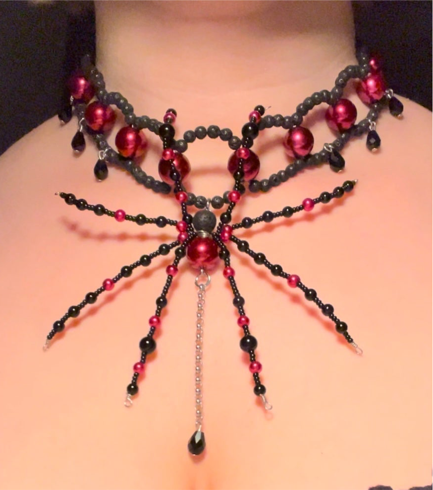 Custom Spider Necklace