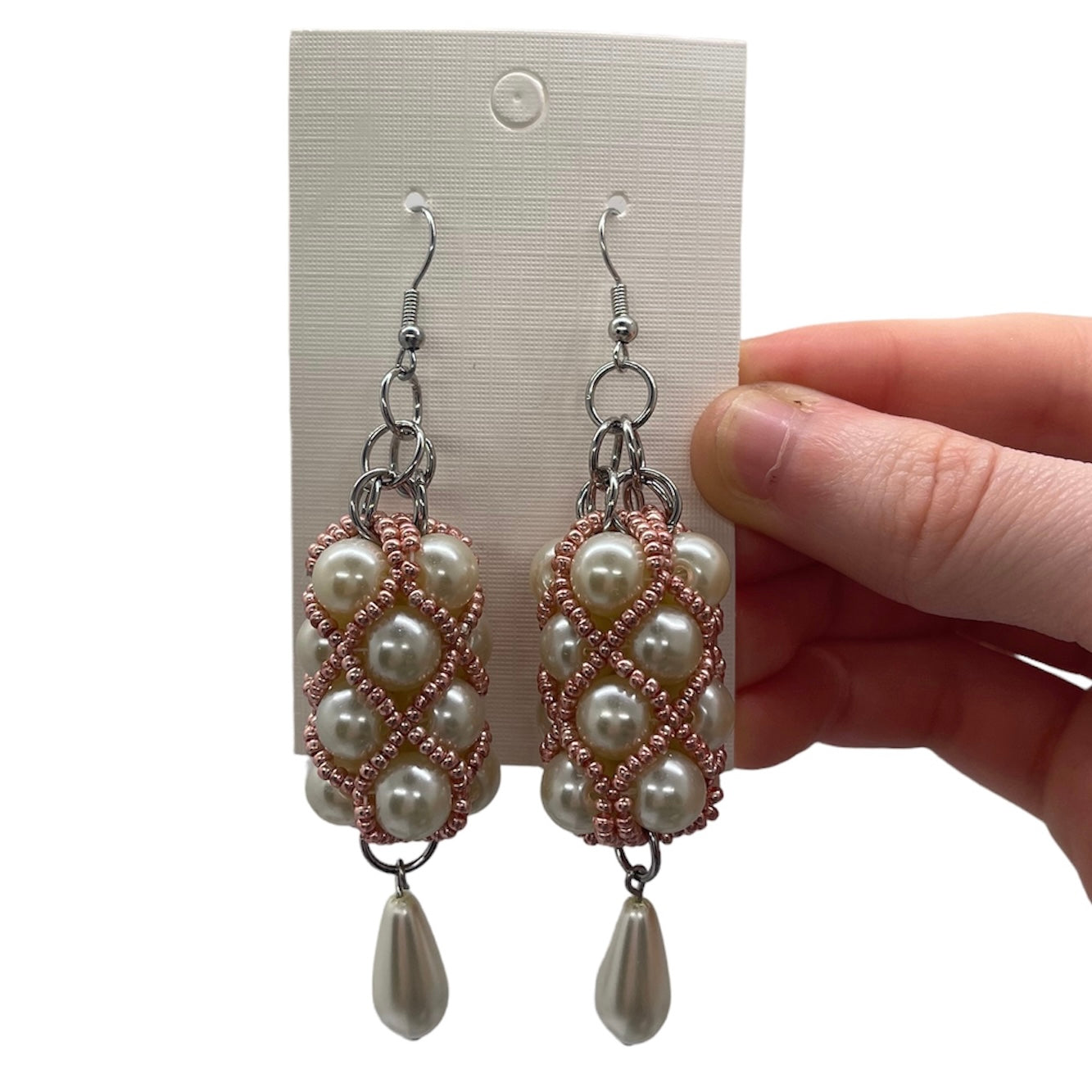 Splashes of Wine earrings